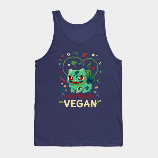 Vegan Type Tank Top by Frenky